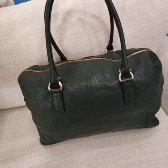 Michael Kors Green Weekender Leather Tote Bag M - Picture 2 of 14
